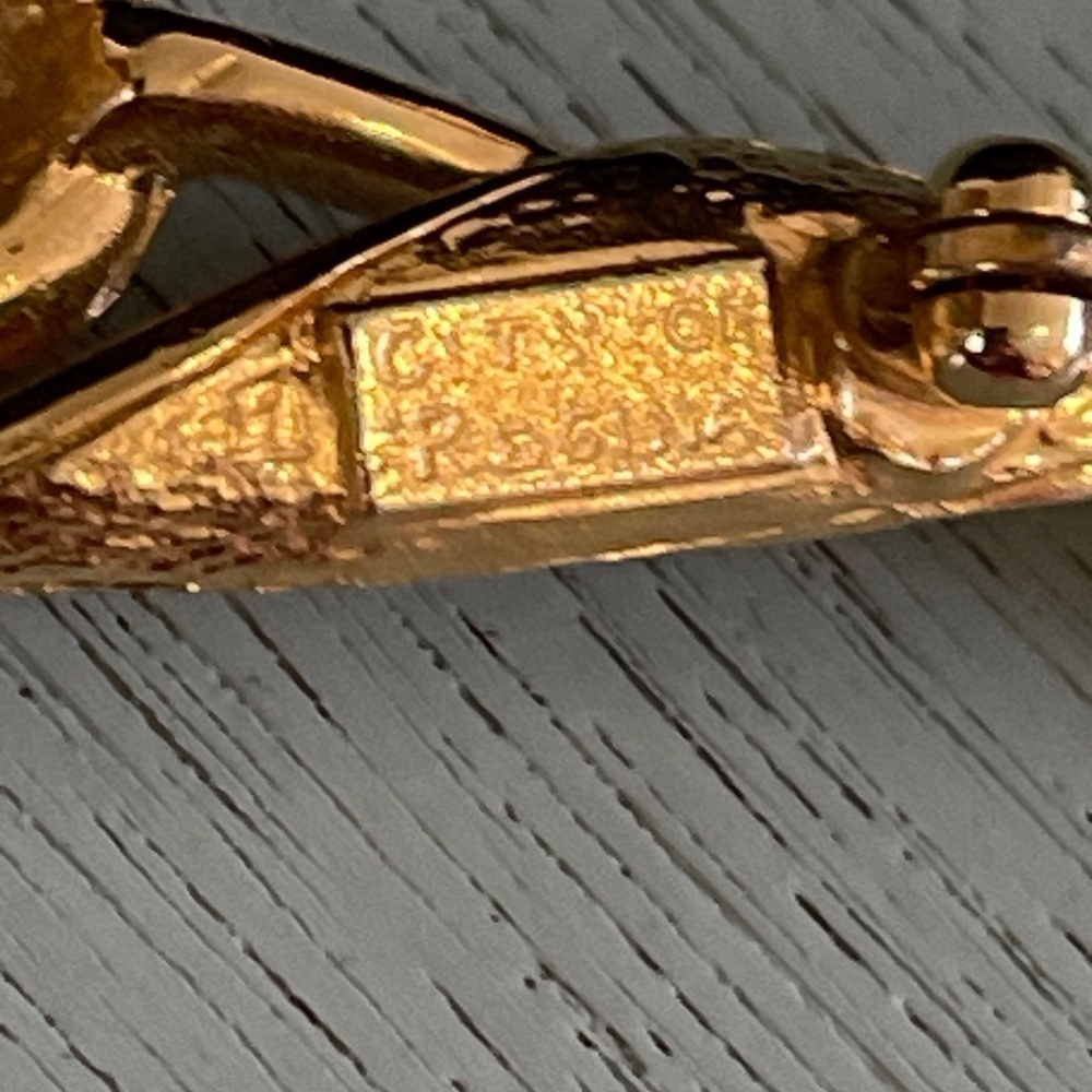 Vintage Boucher Commemorative City of Regina Wheat Pin - gold-tone - Picture 2 of 3